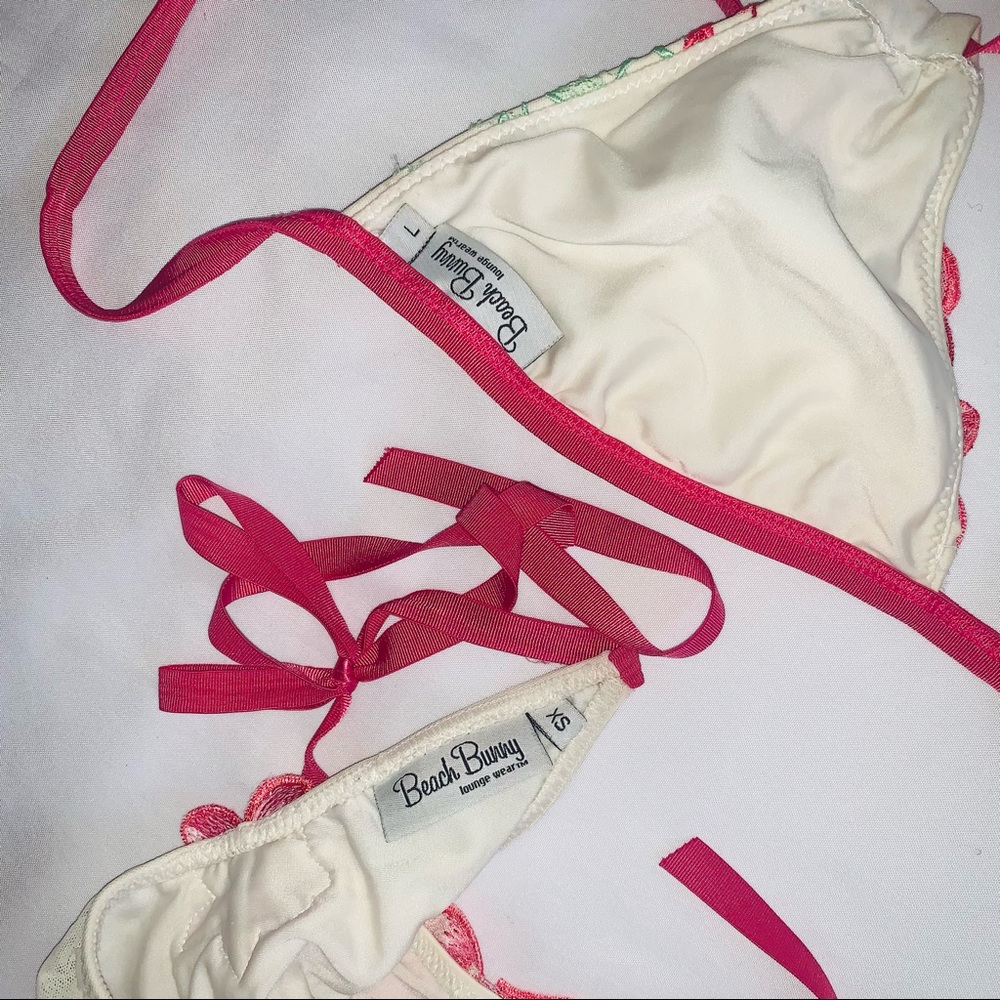 Beach Bunny Secret Garden Bikini RARE Hard to find - Picture 7 of 8